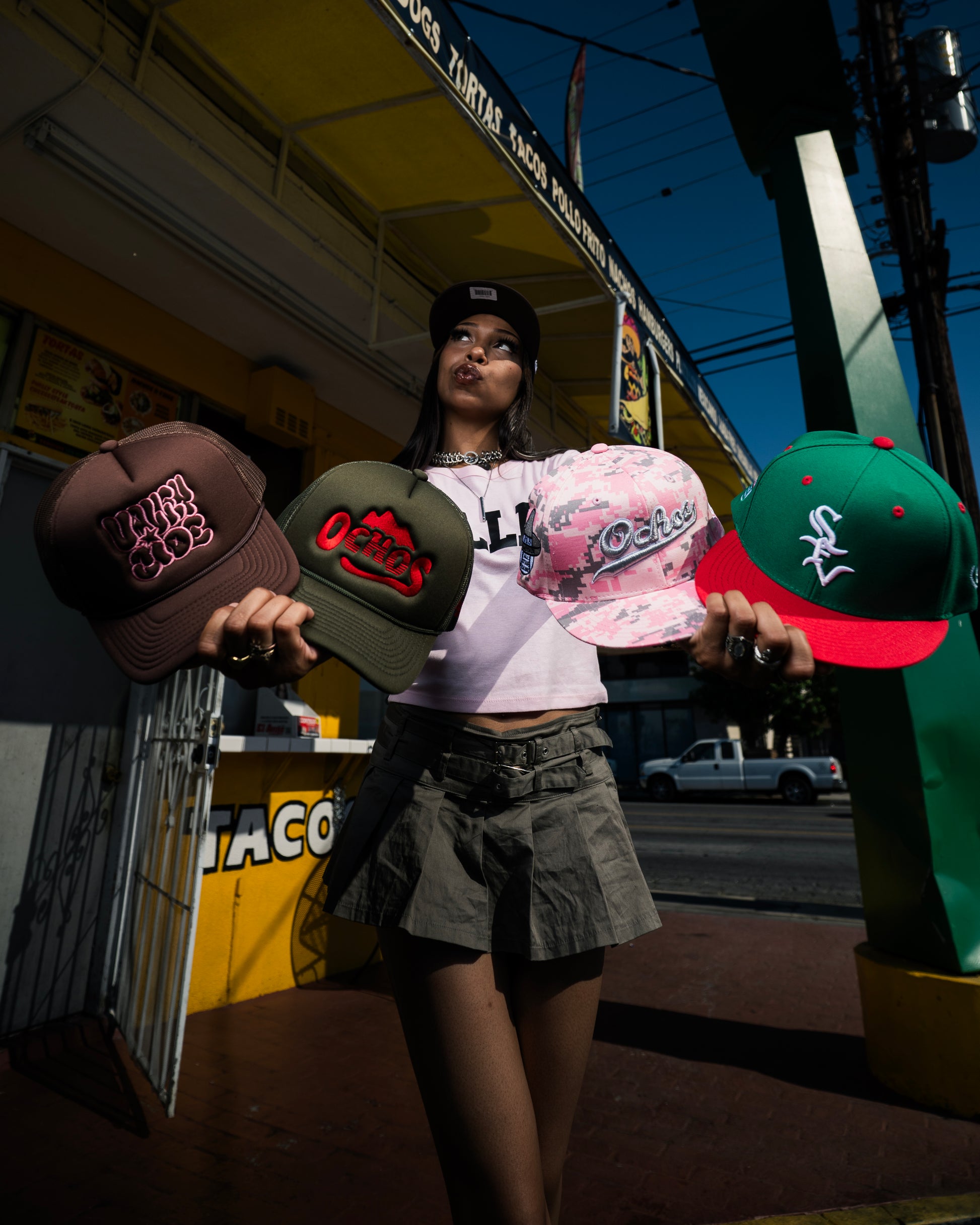 Brown/Pink Valleyside Trucker
