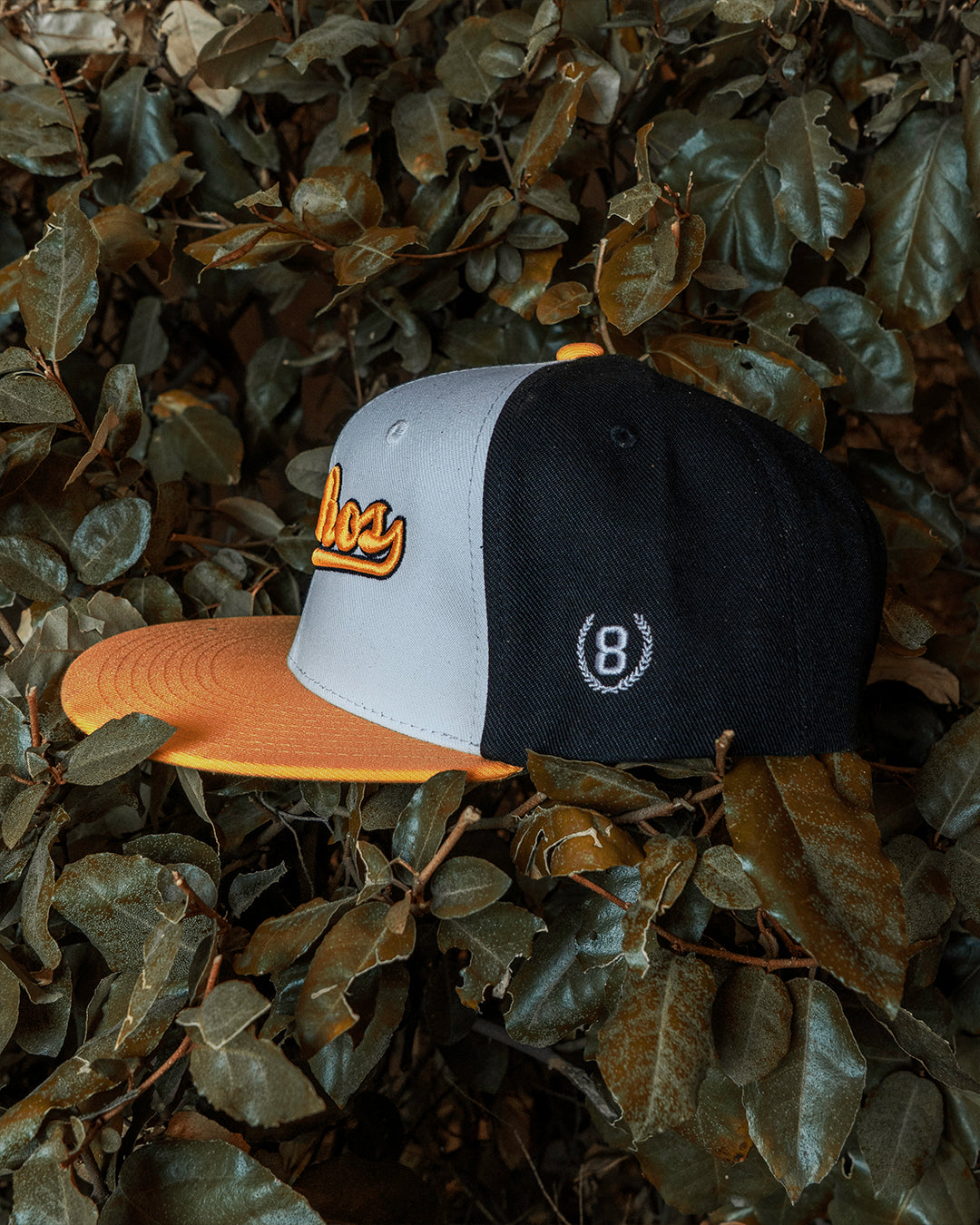 Black/Yellow/ Cursive Ochos (W/Patch)