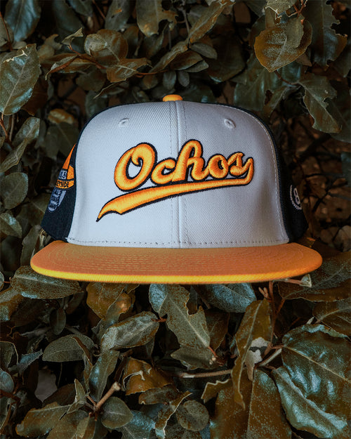 Black/Yellow/ Cursive Ochos (W/Patch)