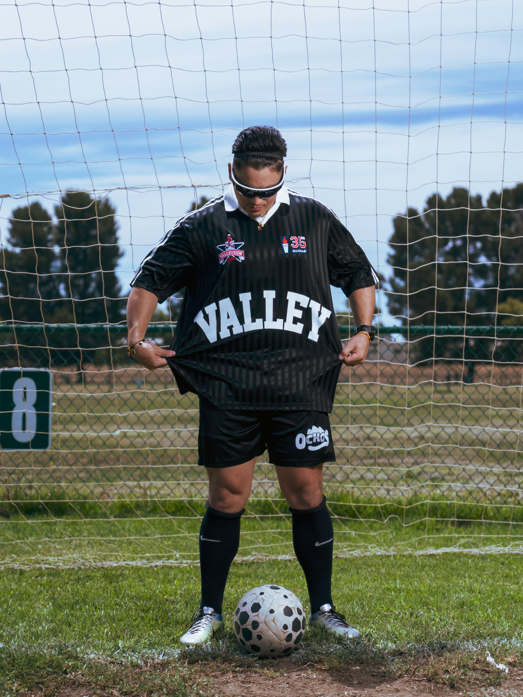 World Cup Valleyside Soccer Jersey (Black)