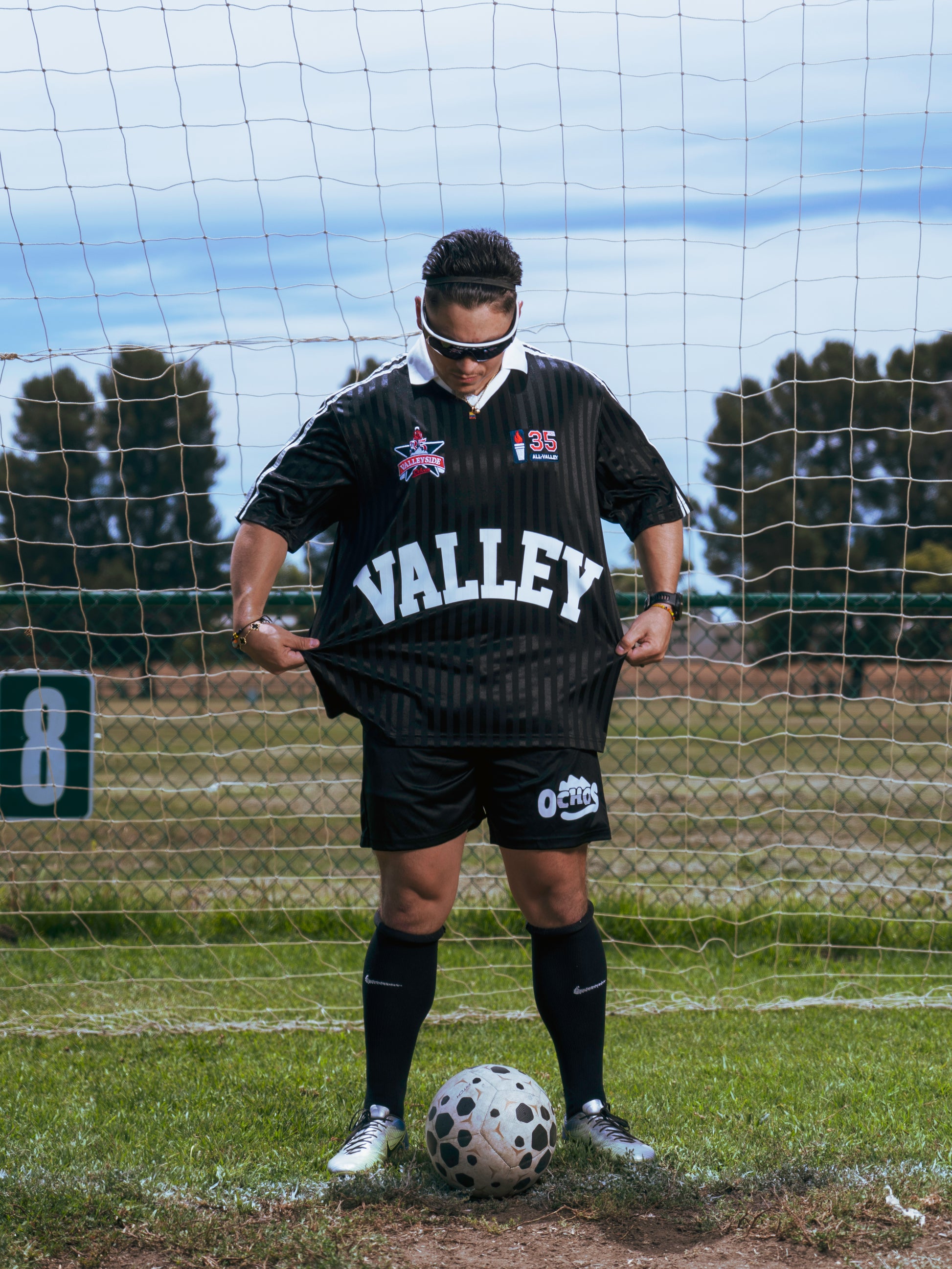 World Cup Valleyside Soccer Jersey (Black)