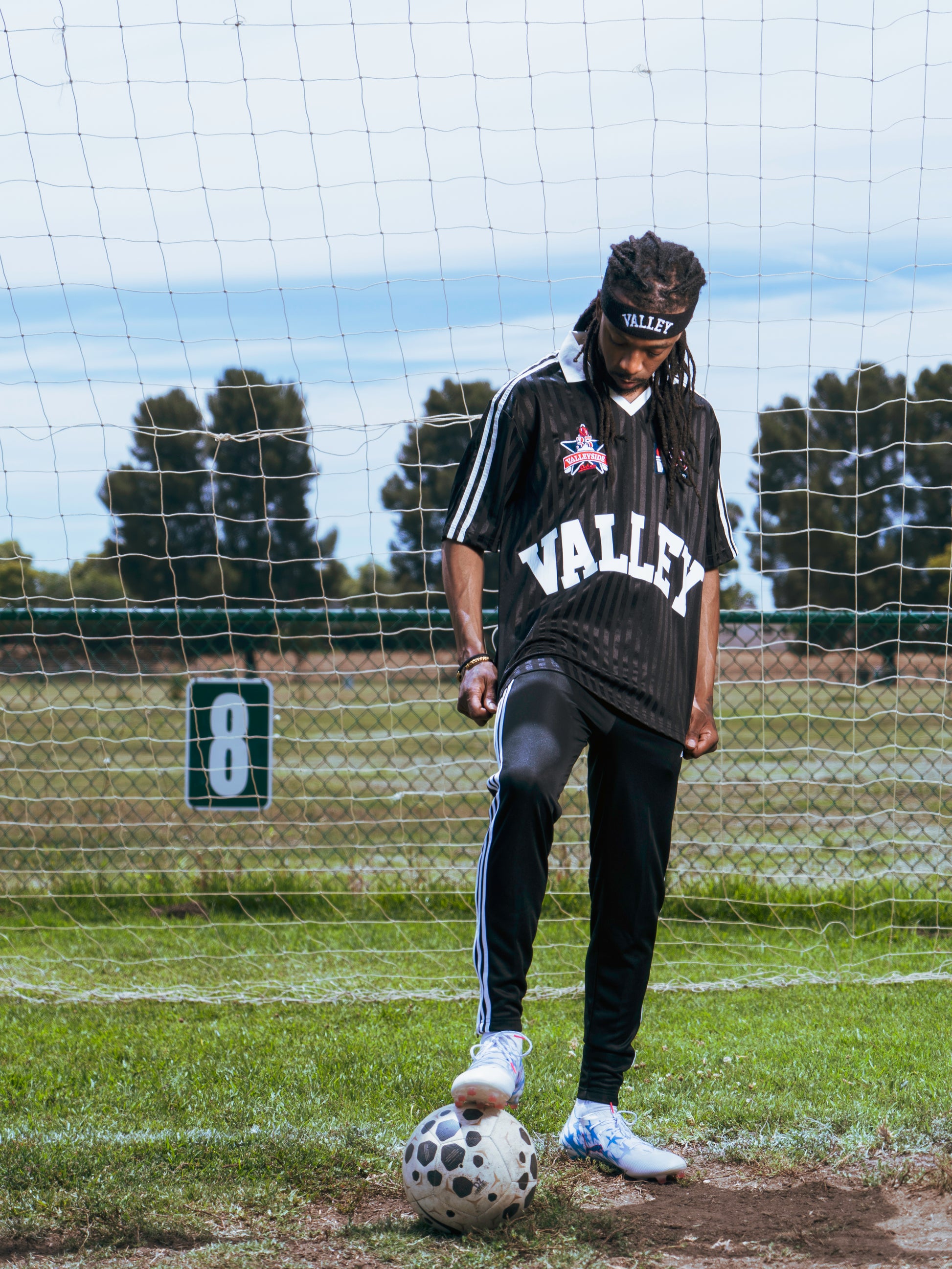 World Cup Valleyside Soccer Jersey (Black)