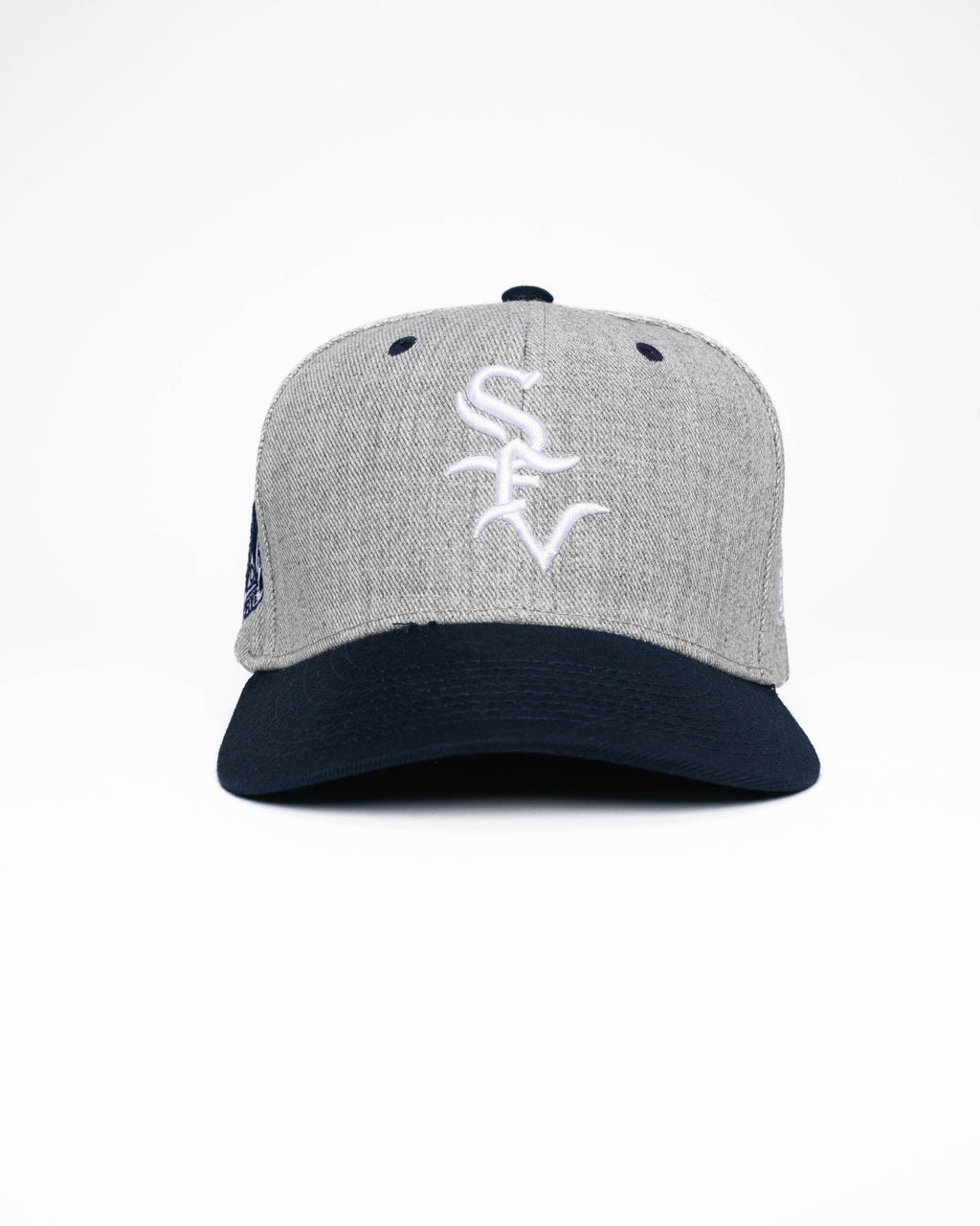 Grey/Navy SFV W/Patch