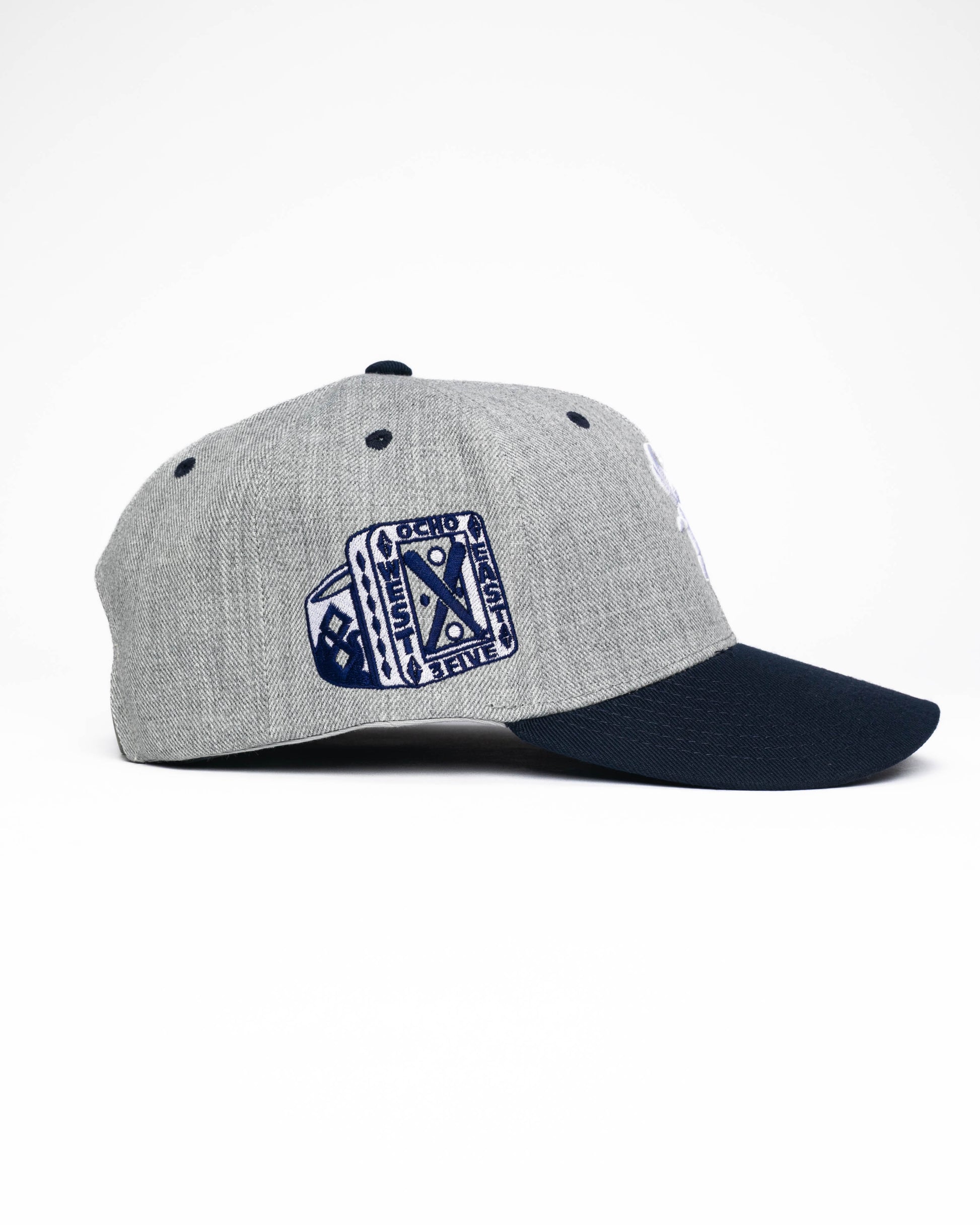 Grey/Navy SFV W/Patch