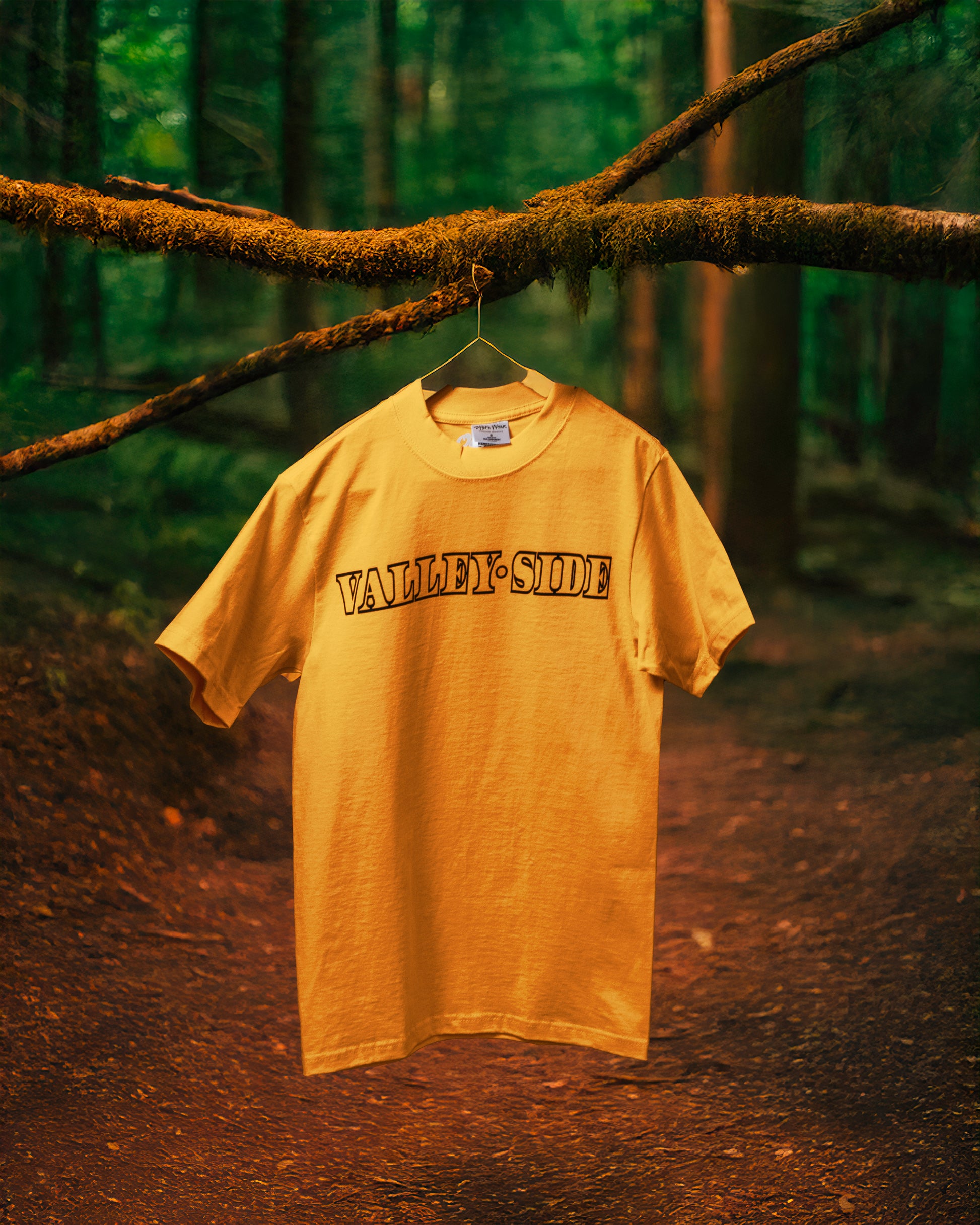 Gold/Black Valleyside Tee